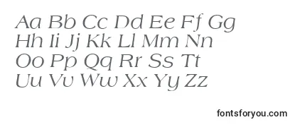AlmeriaItalic-fontti