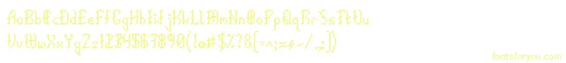 Police EpicCalligraphy – polices jaunes