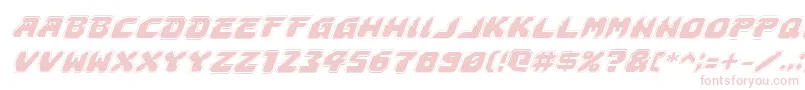 Astropolisai Font – Pink Fonts on White Background