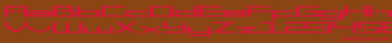Mgs2menu Font – Red Fonts on Brown Background