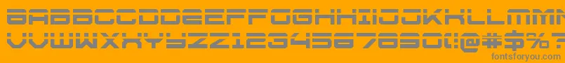 Weitere Informationen zur U.S.S.DallasLaser-Schriftart U.S.S.DallasLaser-Schriftart – Graue Schriften auf orangefarbenem Hintergrund