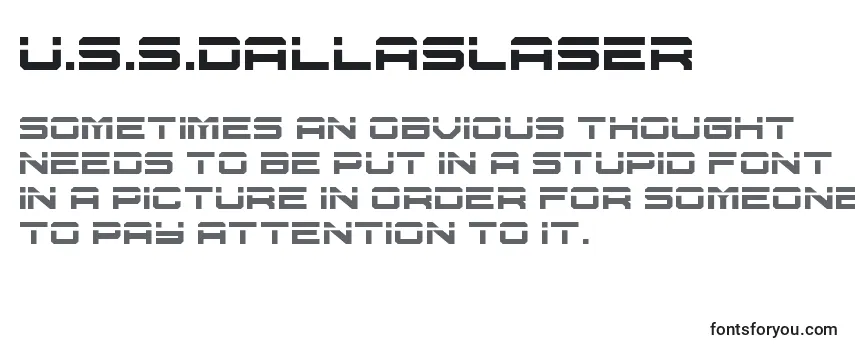 U.S.S.DallasLaser-fontti