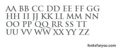 TrajanBold-fontti