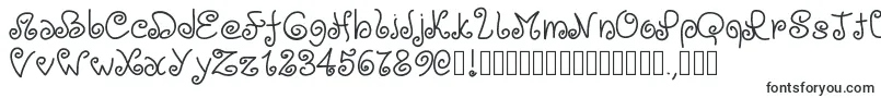 Шрифт Pwloops – шрифты для логотипов