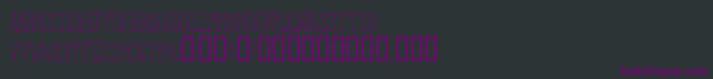FromTheWoods Font – Purple Fonts on Black Background