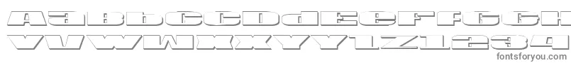 Usas Font – Gray Fonts on White Background