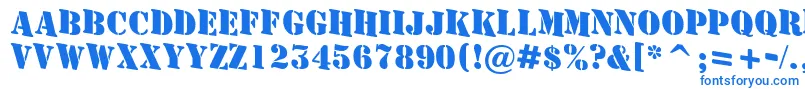 AStamperdnBold Font – Blue Fonts