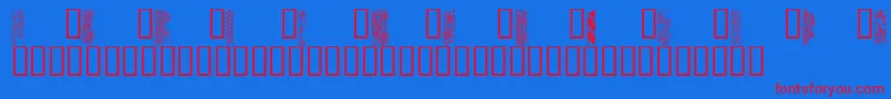 Подробнее о шрифте JapaneseBorders Шрифт JapaneseBorders – красные шрифты на синем фоне