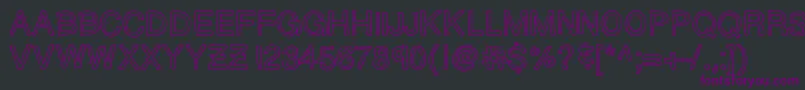 Lisätietoja Sloppyhollow-fontista Sloppyhollow-fontti – violetit fontit mustalla taustalla