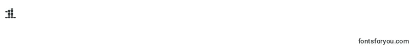 Intergalaktika Font – Fonts for Digit 1