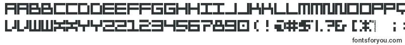 Шрифт Morohashi – толстые шрифты