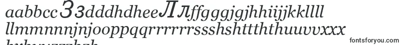 fuente Bm431Italic – Fuentes nyanja