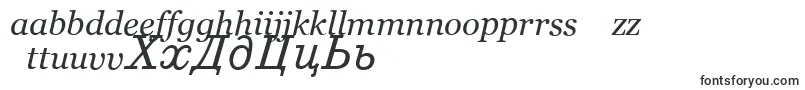 Czcionka Bm431Italic – estońskie czcionki