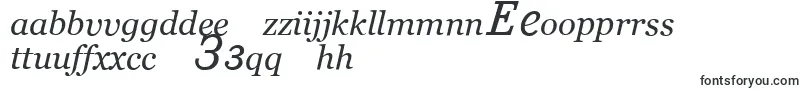 Czcionka Bm431Italic – uzbeckie czcionki