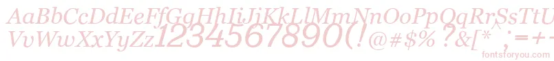 Bm431Italic Font – Pink Fonts