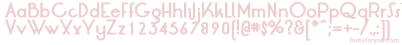 LrtOksanaBold Font – Pink Fonts on White Background
