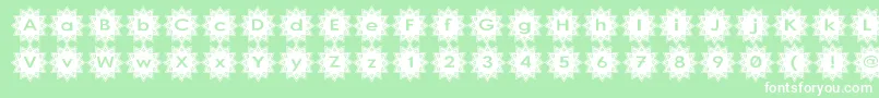 More about Stargit Font Stargit Font – White Fonts on Green Background