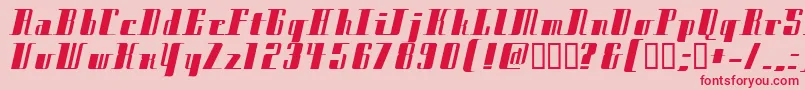 More about CityExtrabold Font CityExtrabold Font – Red Fonts on Pink Background