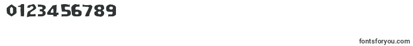 Shouldveknowngaunt-Schriftart – Schriften für Zahlen und Nummern