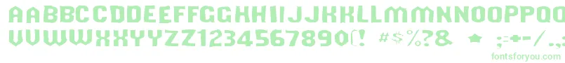 Shouldveknowngaunt Font – Green Fonts