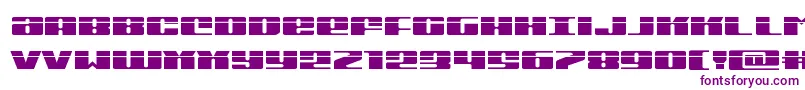 Michiganexpandlaser Font – Purple Fonts on White Background