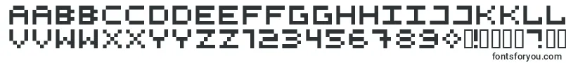 525Squa-fontti – terävät fontit