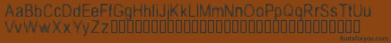 TooDamnDrunk Font – Black Fonts on Brown Background