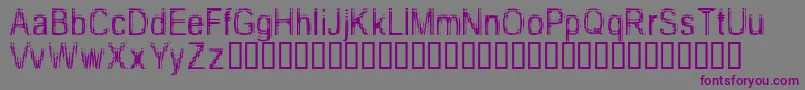 TooDamnDrunk Font – Purple Fonts on Gray Background