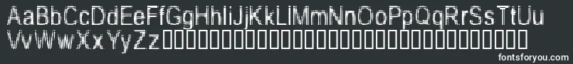 TooDamnDrunk Font – White Fonts on Black Background