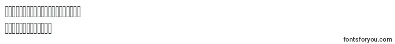 フォントFlashdlig – マレー文字