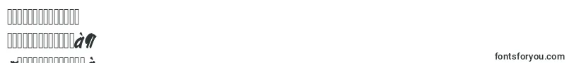 フォントFlashdlig – シンハラ文字