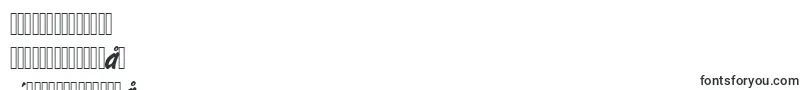 フォントFlashdlig – 中国の文字（簡体字）