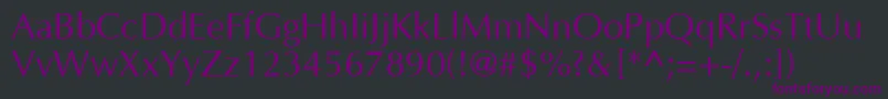 Подробнее о шрифте Opn Шрифт Opn – фиолетовые шрифты на чёрном фоне