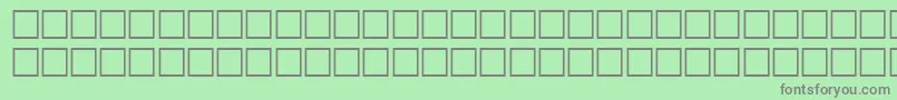 fuente ToolRegular – Fuentes Grises Sobre Fondo Verde