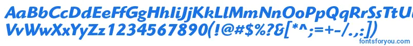 HighlanderstdBolditalic Font – Blue Fonts