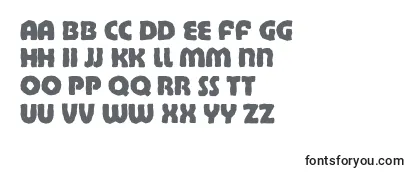 Review of the BighaustitulbrkExtrabold Font