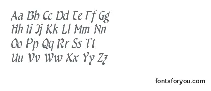Schriftart CheshireItalic