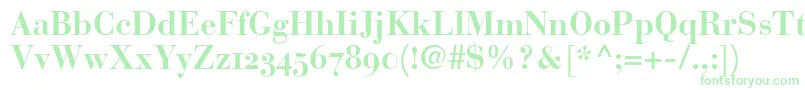 BauerBodoniBoldOldstyleFigures Font – Green Fonts