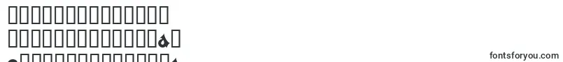 フォントPsychoticElephantHeadline – 中国の文字（簡体字）