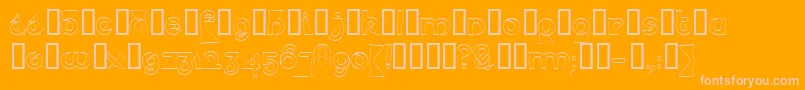 Weitere Informationen zur PsychoticElephantHeadline-Schriftart PsychoticElephantHeadline-Schriftart – Rosa Schriften auf orangefarbenem Hintergrund