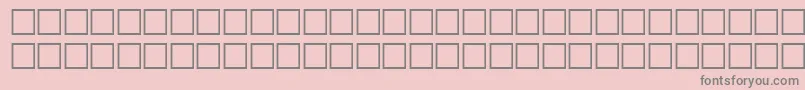 Tab Font – Gray Fonts on Pink Background