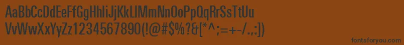 More about UniversNextProMediumCompressed Font UniversNextProMediumCompressed Font – Black Fonts on Brown Background