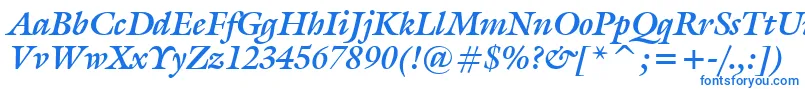 GalliardBoldItalicBt Font – Blue Fonts