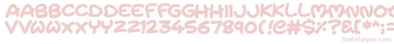 Шрифт MagicMoons – розовые шрифты