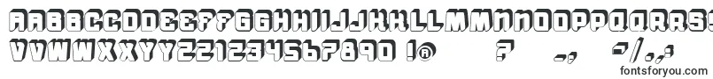 Шрифт VtksMorningRain3D – шрифты, начинающиеся на V