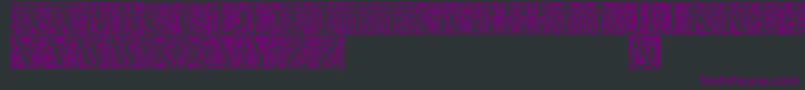 Celticeels Font – Purple Fonts on Black Background