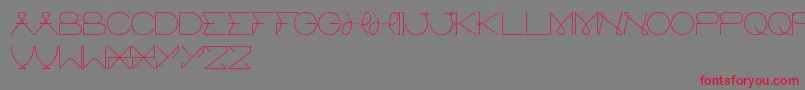 ElectricCity-Schriftart – Rote Schriften auf grauem Hintergrund