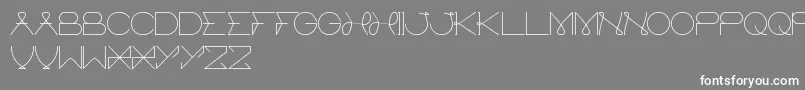 ElectricCity Font – White Fonts on Gray Background