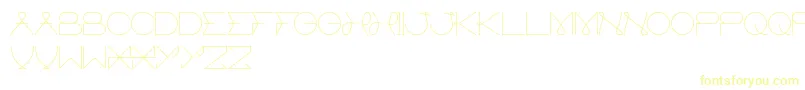 ElectricCity-Schriftart – Gelbe Schriften