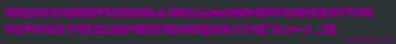 Zounderkiteleft Font – Purple Fonts on Black Background